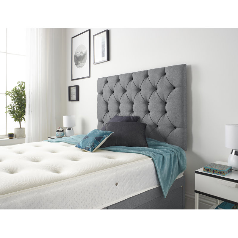 Copple Bed, Charcoal, Super King (6'), 4 Drawers