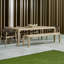 Banc d'extérieur en bois Uttermost Kirkham