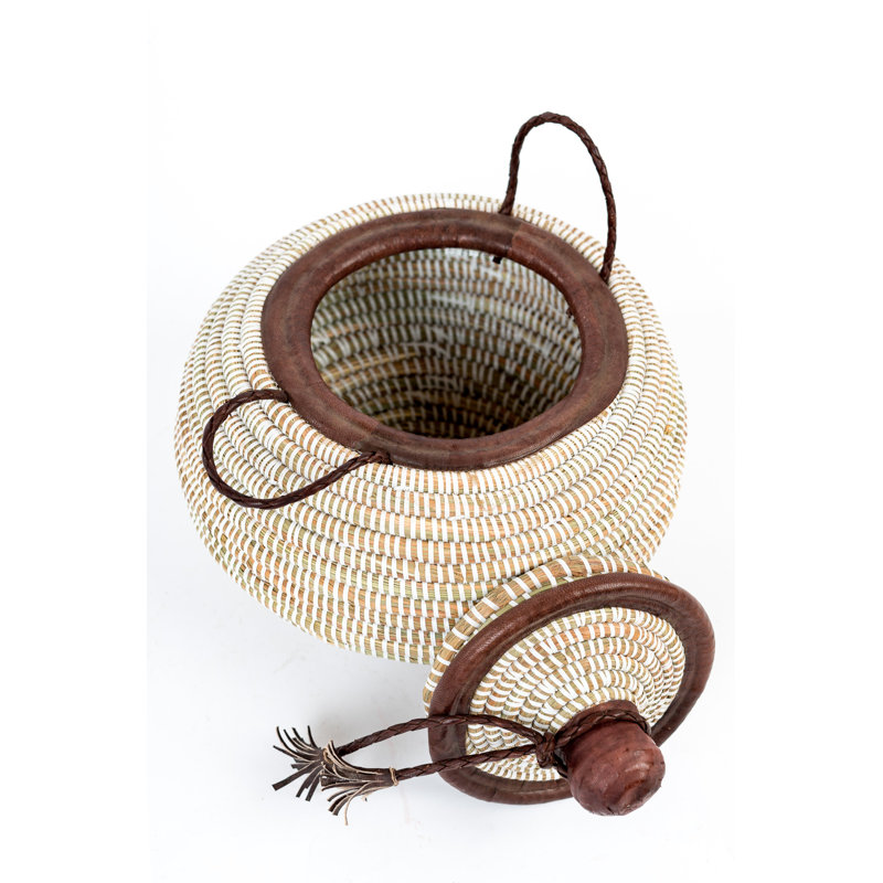 Panier Ndaa, Brun/blanc
