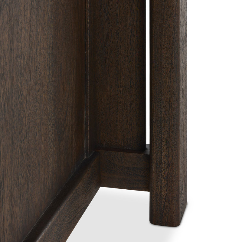 Canton Bar Table-Dark Brown Acacia-Bar, Bar
