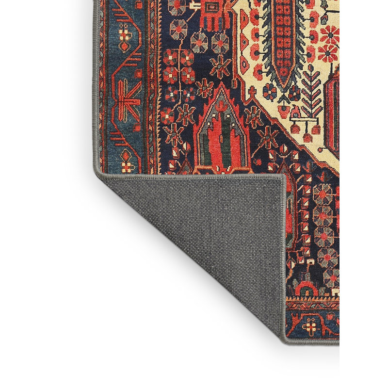 Tapis orange Southwestern, Rectangle 8 pi x 12 pi