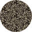 Tapis 100% à motifs lavables à la machine 2989 - Pat1219-BRN-67716247