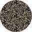 Tapis 100% à motifs lavables à la machine 2989 - Pat1219-BRN-67716260