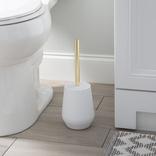 Toilet Brush Bowl Brush Bathroom Brush Under Rim Toilet Brush Scratch-Free  Curved Good Grip Easy to use deep Cleaning No Scratching, Anti-Splashing