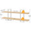 Tablette flottante, tablettes murales-1343570438