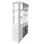 Armoire de rangement avec espace de rangement multifonctionnel, organisateur d'entrée en bois moderne-129764266