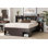 Grand lit plateforme avec rangement Northridge