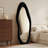 Farkhan Wavy Freestanding Mirror with Hooks-319866042-321831358
