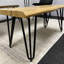 Wooden Dining Table with 2 Benches and 2 Velvet Chairs-1475759113-1445020709