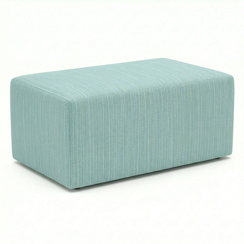 Berlin Gardens Lilly Hive 18X30x13 Rectangle Pouf