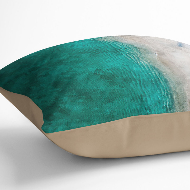Square Cushion, 40cm H x 40cm W x 15cm D, Stone