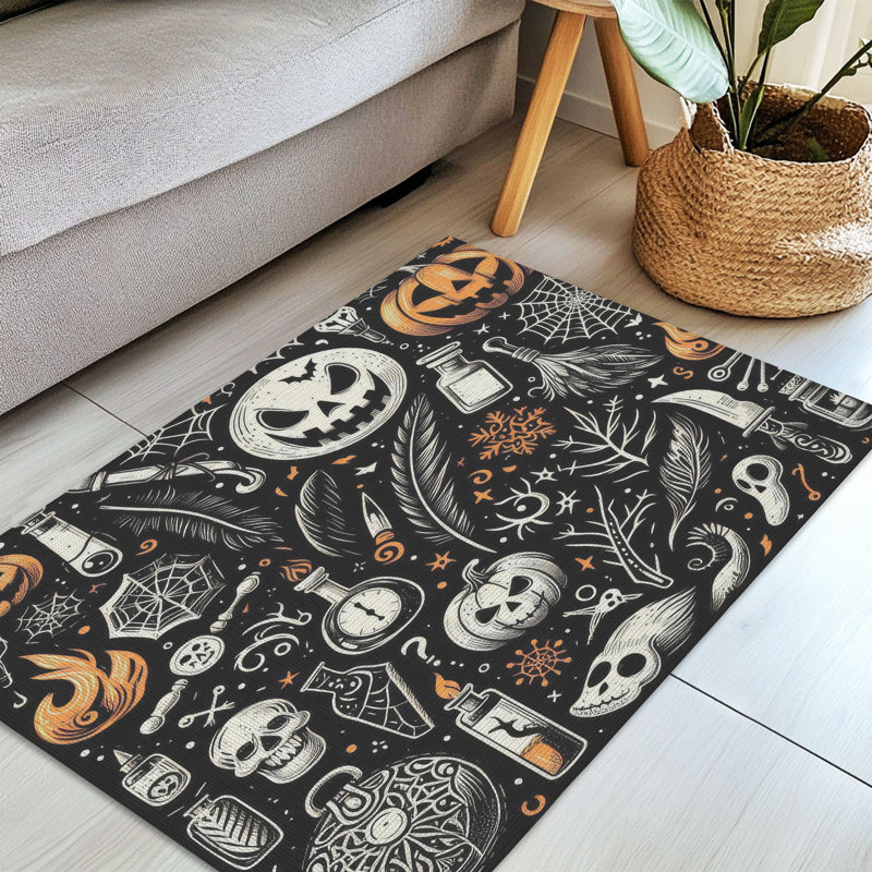Tapis tressé Ghostly Whispers, Rectangulaire 3 pi x 5 pi