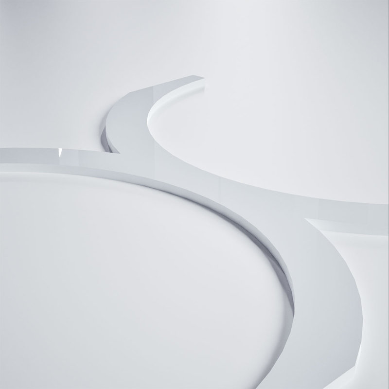 Beacon Decorative Fretwork Acrylic Wall Panels, Extra Small, 7 3/8"W x 7 3/8"H x 1/8"T, White, 7.38" H x 7.375" W x 0.125" D