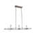 Ripley 11 Light Chrome Rectangular Chandelier