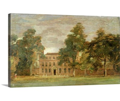 John Constable " West Lodge, East Bergholt Laid On Panel " by John Constable