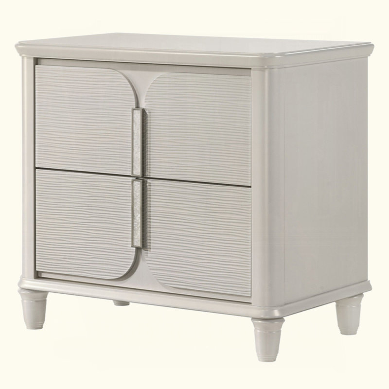 Ensemble de meubles de chambre à coucher en bois de luxe 2 pièces