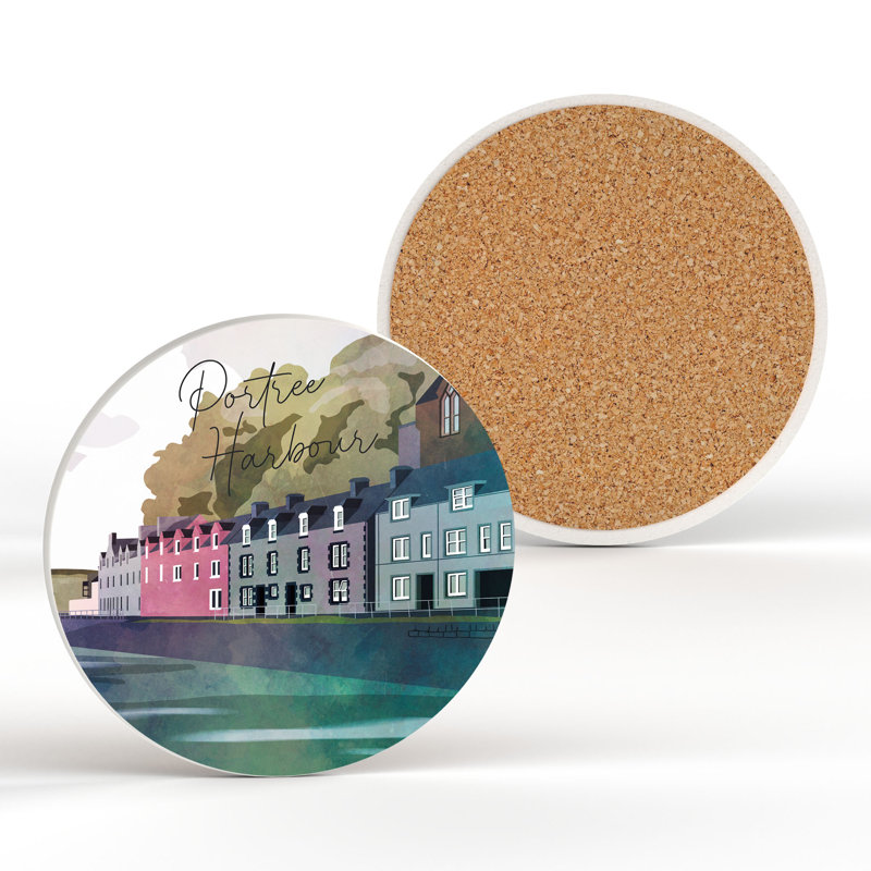 Ceramic Round 1 Piece Coaster
