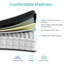 26cm Flame Retardant Memory Foam Dual Zone Pocket Spring Mattress-121252052