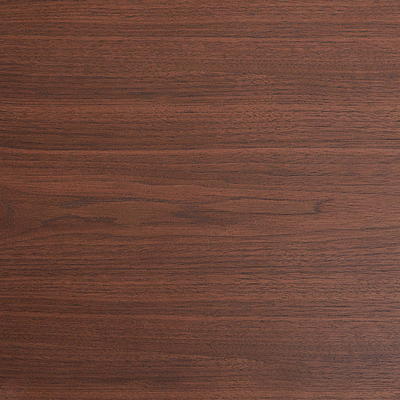 Wooden Rectangular Coffee Table with Solid Base, Brown