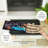 Sassafras All Seasons Indoor/Outdoor Mats with 5 Pieces (4 Inserts and 1 Rubber Frame)