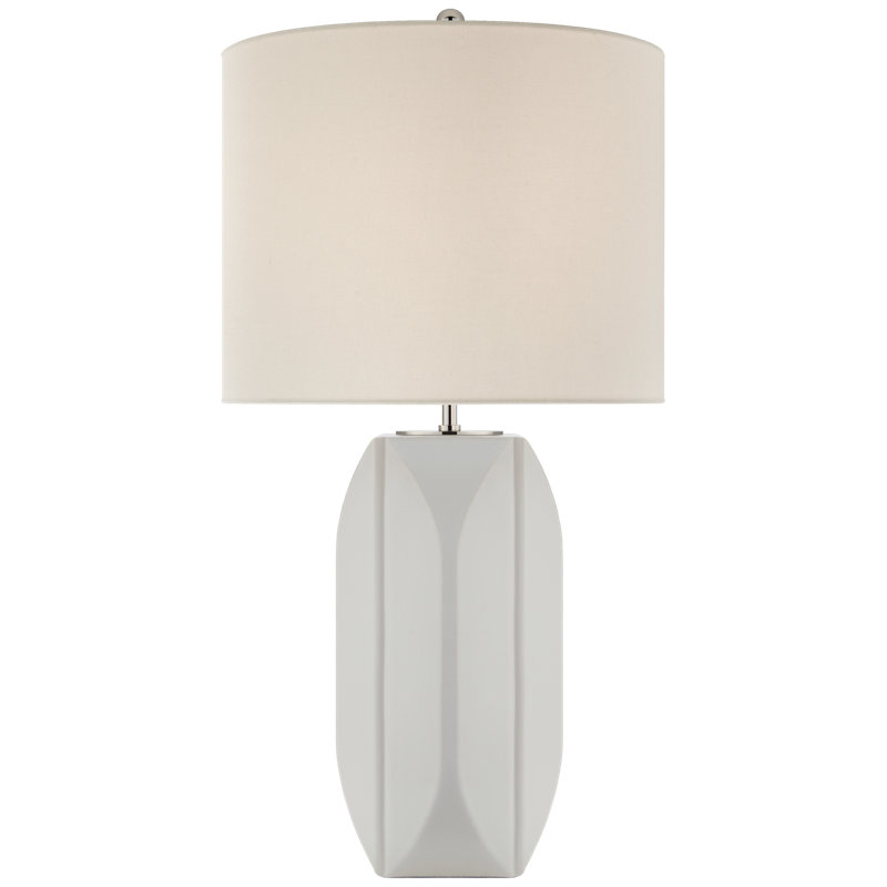 kate spade new york Carmilla Medium Table Lamp, Matte White