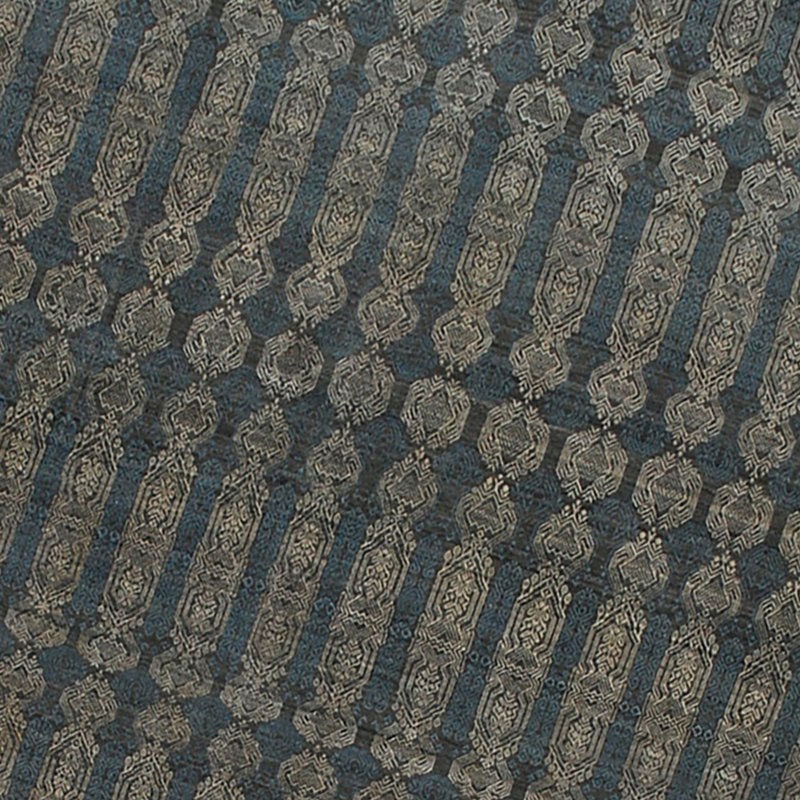 Tapis gris perle aztèque noué à la main 10 pi x 14 pi Pearl