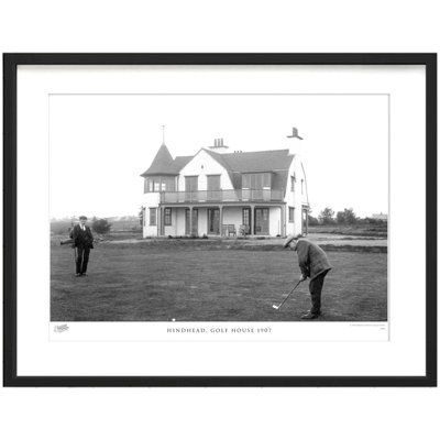 Hindhead, Golf House 1907 by Francis Frith - Single Picture Frame Print