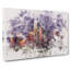 Dallas Texas Skyline At Dusk - Wrapped Canvas Print-56659990