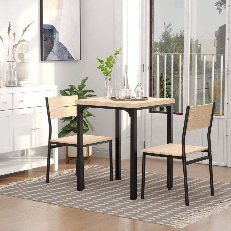 Anqi 2 - Person Four Leg Dining Set