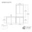 Meuble-lavabo simple 54 po avec armoire supérieure, lavabo en céramique et conception sans poignée 54 po-132947837-132947840