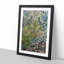 High Above the Greens in Abstract - Picture Frame Graphic Art Print-55763266-55763267
