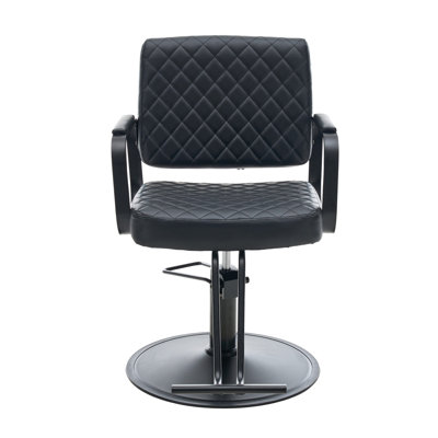 Heavy Duty Hydraulic Wide Seat Hair Stylist Salon Chair