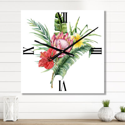 Metal Wall Clock