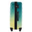Valise extensible Hardshell 3 pièces avec roulettes pivotantes et serrure TSA légère 20 "24" 28 ", vert + jaune