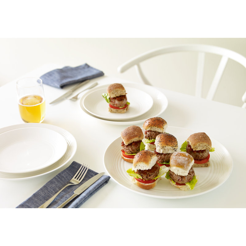 Royal Doulton, Gordon Ramsay Maze - 12 Piece Dinnerwre Set, Service for 4, White