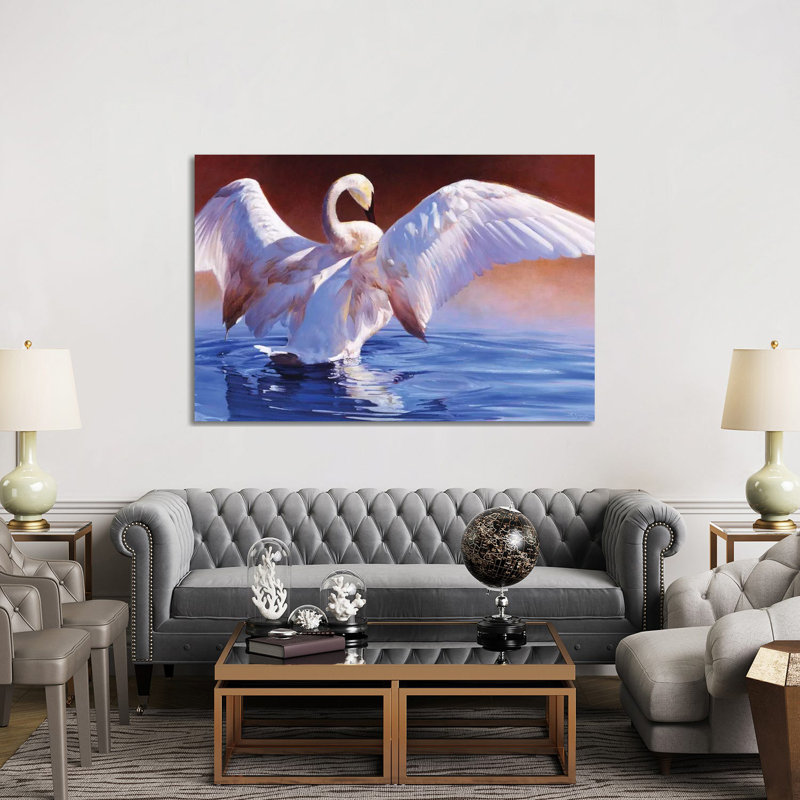 Boudoir 1 Piece Wrapped Canvas Wall Art, 152.5 cm H x 101.5 cm W