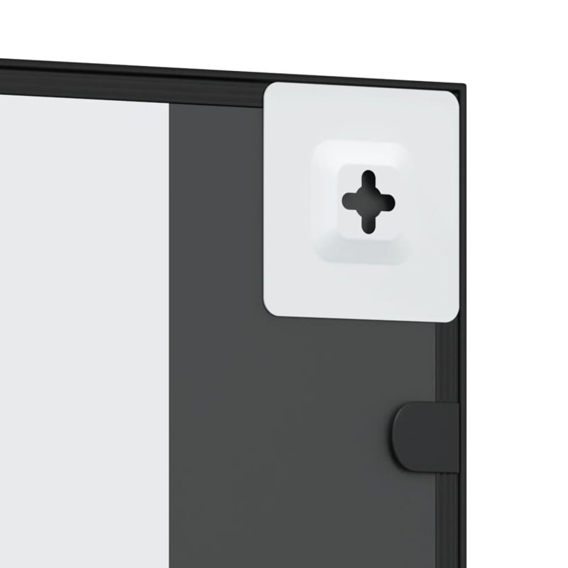 Mirl Iron Mirror, 80cm H x 40cm W
