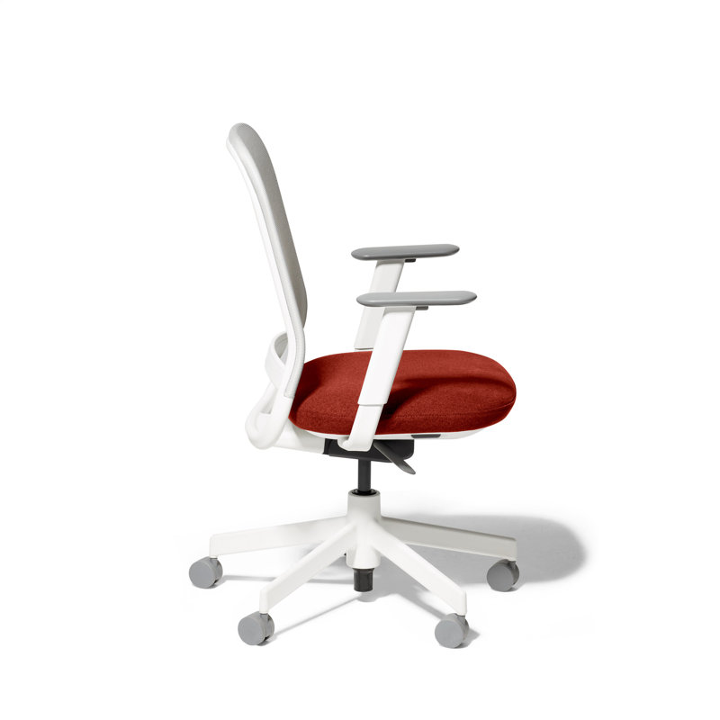 Chaise de travail Maxwell, Blanc, Cayenne