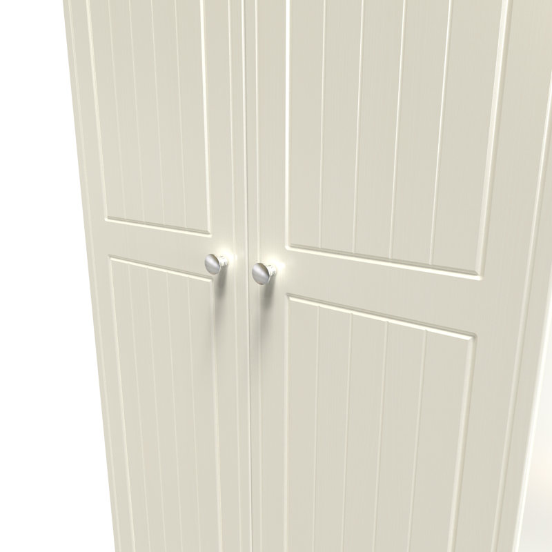 Adale 2 Door Wardrobe in Ash & Bardolino Oak