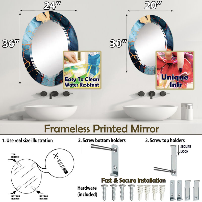Miroir Kollman, 30 po x 20 po