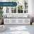 Sturdis Shoe Storage Bench Organizer Cushioned Seat Furniture-1623353836