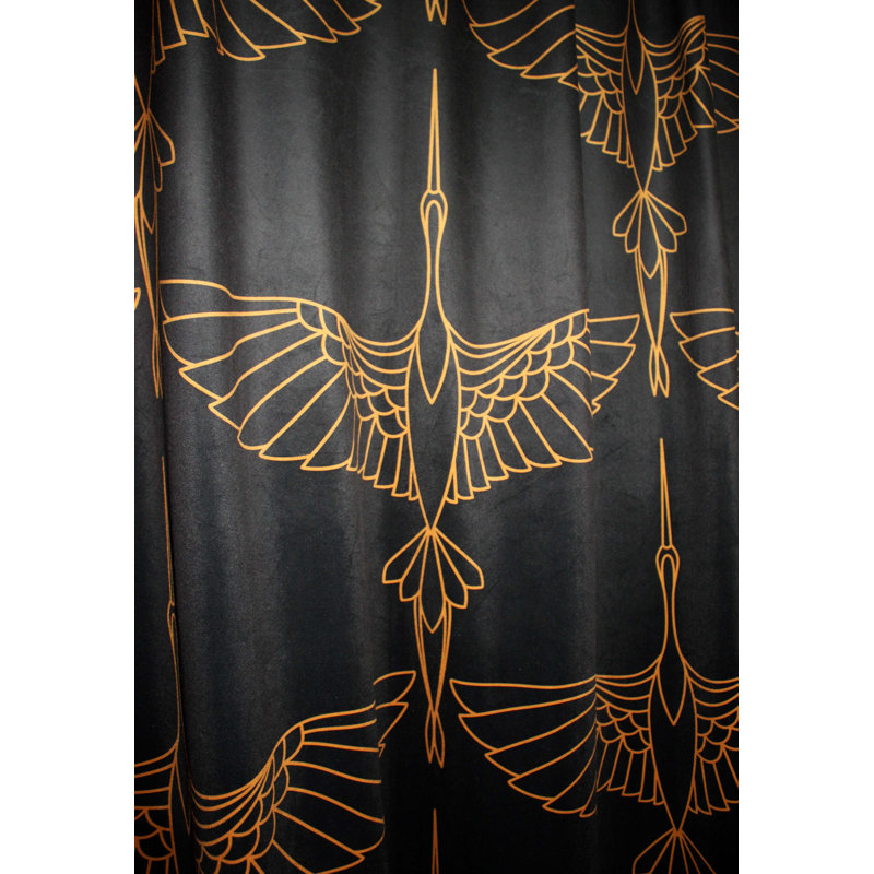 Slot Top Blackout Curtains, 147 W x 200 D cm