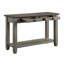 Table basse et canapé gris 1 pièce