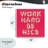 Work Hard Be Nice Wall Plaque, design by LISH Creative