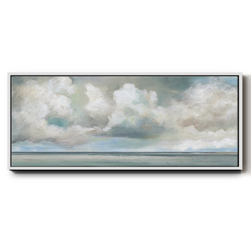 Cloudscape Vista I - toile encadrée, H 20 po x l 50 po