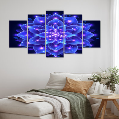 Décoration murale 5 pièces Rusch - Boho Mandala