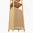 Storage Tall Slim Cabinet With Shutter Door And 3 Tier Shelves, Freestanding Linen Tower Cabinet