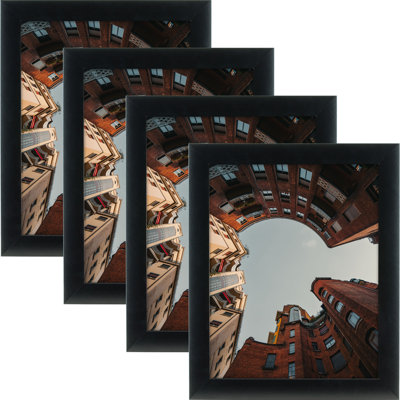 Farhaad Black Matte Picture Frame - Set of 4
