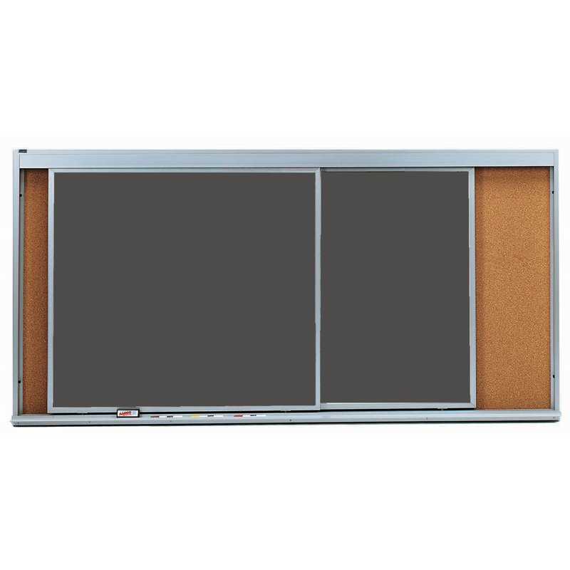 AARCO No Porcelain Metal, 4' H x 8' L