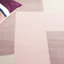 Tapis rose / mauve clair Aslin-1992370891